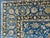 Vintage Persian Kashan Carpet, Handmade Rug Royal Blue, Navy, Tan Mint Condition For Sale - Image 11 of 18