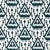 Sample - Schumacher Vientiane Ikat Fabric in Indigo For Sale
