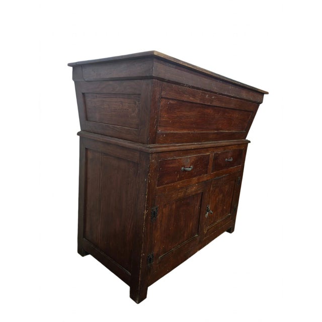 Tuscan Bread Cupboard, 1890s For Sale - Image 4 of 8