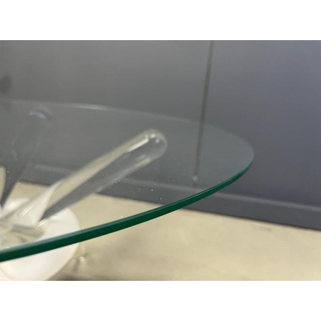 Murano Glass Arlequin Coffee Table attributed to Maurice Barilone, 1980s For Sale - Image 4 of 14