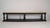 Mid 20th Century France Black Wood Console Table For Sale - Image 4 of 11
