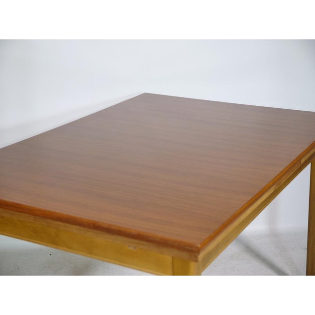 Mid-Century Modern Mid-Century Extendable Dining Table in Walnut, Germany, 1960s For Sale - Image 3 of 11