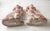 Mauve Vintage Reproduction Porcelain Staffordshire Dog Figurines, a Pair For Sale - Image 8 of 8