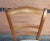 Set of Four Late 20th Century Italian Country Cherry and Rush Seat Dining Chairs For Sale - Image 10 of 11