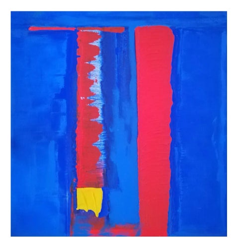 Jean-Roch Focant, Toile 1, 2006, Pigments, Sand Glue & Acrylic on Wood