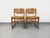 Vintage Sleigh Chairs in Beech and Cane, 1970s, Set of 2 For Sale - Image 10 of 18