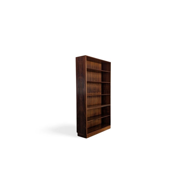 Søborg Møbelfabrik Rosewood Bookcase by Børge Mogensen for Søborg Møbelfabrik For Sale - Image 4 of 11