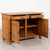 19th century Danish sideboard, crafted in pine with two upper drawers positioned above two decorative paneled cabinet...