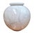 Traditional White Marble Globe-Shape Vase For Sale - Image 4 of 7