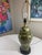 Vintage Japanese Fujita Kutani Celadon Ginger Jar Lamp Chrysanthemum For Sale - Image 9 of 12