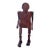 Articulated 20th Century Folk Art 54” Jointed Wooden Mannequin Oddity Sculpture For Sale