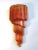 Italian Sconces with 41 Amber Colored Glasses, 1980s, Set of 2 For Sale - Image 4 of 7