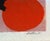 Clay Walker "Big Red" Color Woodcut by Clay Walker For Sale - Image 4 of 4