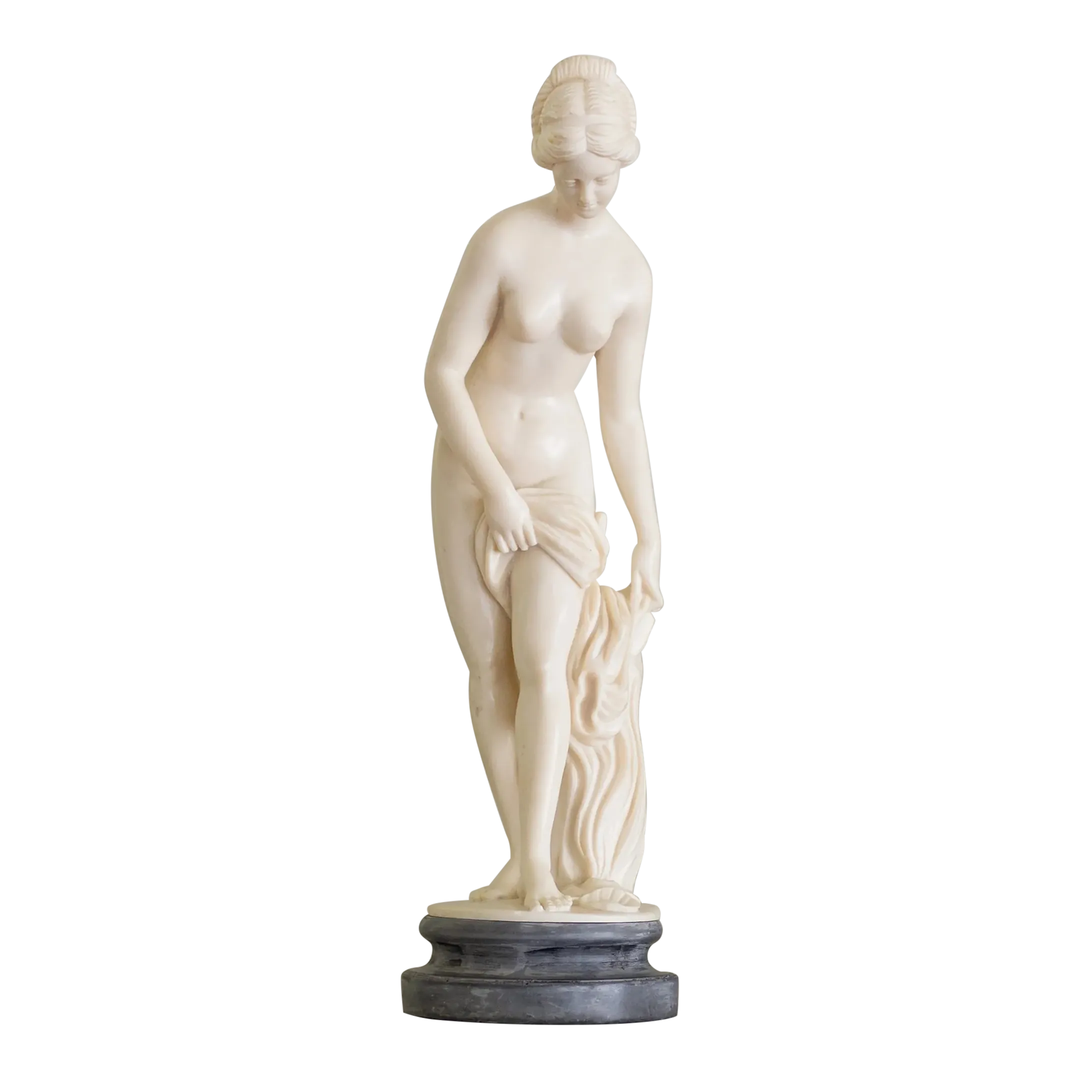 Greek Goddess Nude Resin Sculpture Made in Italy | Venus or