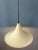 Vintage Space Age Metal Witch Hat Pendant Lamp For Sale - Image 6 of 11