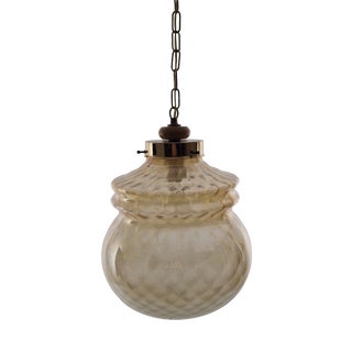Vintage Italian Pendant Lamp attributed to Brotto, 1970s For Sale