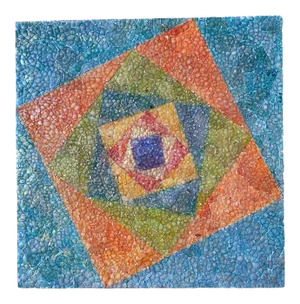 "Torqued Mandala #2" Painting by Paul Wirhun