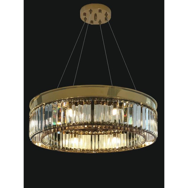 Collection Labirinto Chandelier in Metal and Crystal by Jago For Sale - Image 10 of 13