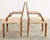 Wood Pair of Dessin Fournir Ribbon-Back Oak Dining Armchairs For Sale - Image 7 of 18