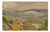 Heinrich Pforr, Wide Hilly Landscape with Village and Distant View, Watercolor For Sale