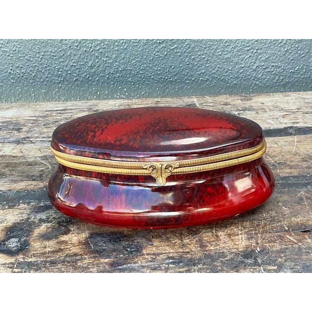 Vintage Paul Milet for Sevres Porcelain Box For Sale - Image 12 of 12