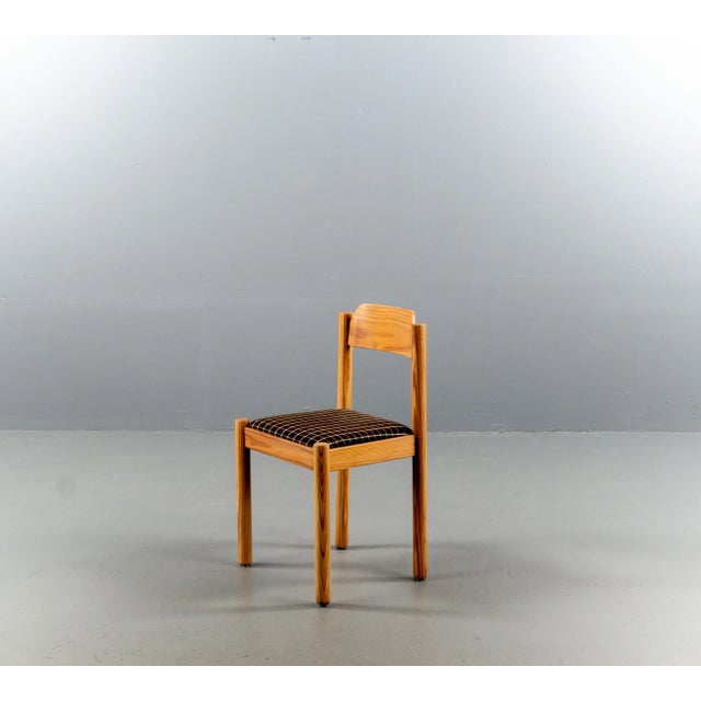 Brown Vintage Dining Chairs 1970s, Set of 4 For Sale - Image 8 of 18