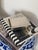 Lovely minimalist style silver plate box with a mirror finish, hinged lid, beaded edge detail and monogram on top — CM or...