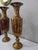 Indian Late 20th Century Large Brass Enameled Vases - a Pair For Sale - Image 3 of 11