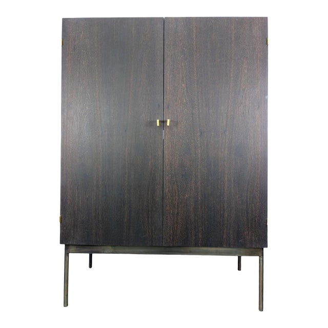 Walnut Media Cabinet For Sale