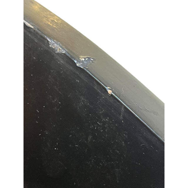 1980’s Art Deco Revival Asian Black and Gold Lacquer Room Divider Fire Screen For Sale - Image 14 of 18