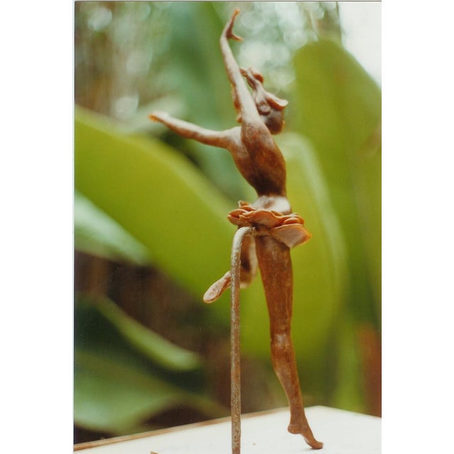 Late 20th Century Bronze Sculpture of Dancer "Ariel" For Sale - Image 12 of 12