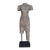 Ecru Reclaimed Khmer Torso Sculpture, Hand-Carved Sandstone, Thailand, 1930 From the Collection of Vicente Wolf For Sale - Image 8 of 12