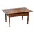 Late 18th Century Antique Queen Anne Pennsylvania Walnut Two Drawer Tavern Table For Sale