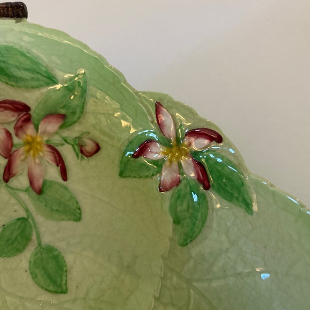 Carlton Ware Vintage CarltonWare Oval Serving Bowl in Apple Blossom Pattern, Made in England For Sale - Image 4 of 8