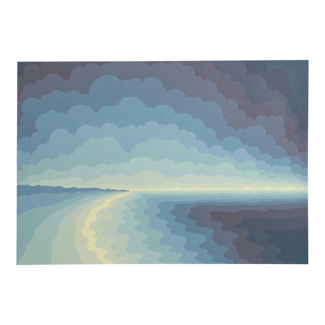 Roy Ahlgren, Solitude, Screenprint For Sale