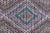 Diamond Designed Vintage Turkish Kilim Rug - 65"x110" For Sale In Raleigh - Image 6 of 13