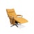 Ochre Leather Lounge Chair from Willi Schillig For Sale - Image 4 of 12