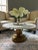 1960s Conmar Italian Hollywood Regency Coffee Table With Carrara Marble Top | Hand-Carved Giltwood Acanthus Pedestal | Made in Italy For Sale - Image 11 of 15