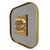 Mirror in Mirrored Glass by Luciano Frigerio For Sale