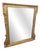 Antique English Gilt Ornate Framed Overmantle Mirror For Sale
