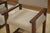 Wood Upholstered Oak Armchairs, 1950s, Set of 2 For Sale - Image 7 of 12