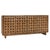 Wood Carved Basket Door Sideboard Credenza For Sale In Los Angeles - Image 6 of 13