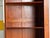 Wood Corner Bookcase in Cherry Wood, 1920s For Sale - Image 7 of 18