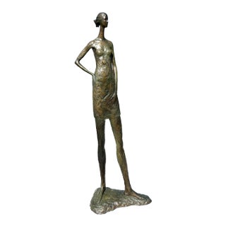 Life-Size Bronze Sculpture by Tom Corbin For Sale
