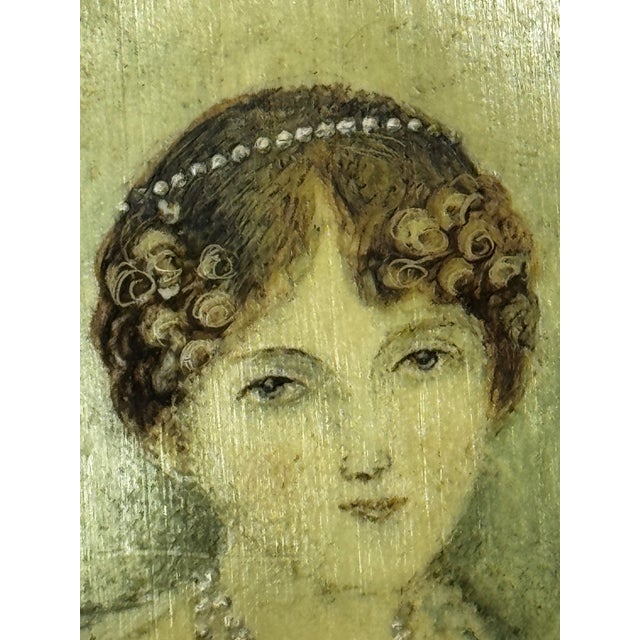 Metal Scottish Regency Miniature Portrait of Lady Scott (Alicia Anne Spottiswoode), c.1827 Circle of William Douglas, Rsa (1780–1832), Edinburgh For Sale - Image 7 of 18