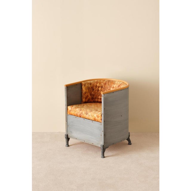 Very rare chair by Mats Theselius produced by Källemo 1990 in a limited edition of 50 chairs, this is example is number 3....