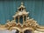 Antique Chinese Chippendale Style carved wooden gold leaf mirror. Very nice deep, intricate carving. Likely Italian or...