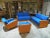 1940s Custom Schlaraffia Furniture Sectional Daybed and Chairs Living Room Set | Imported From Germany For Sale - Image 9 of 9