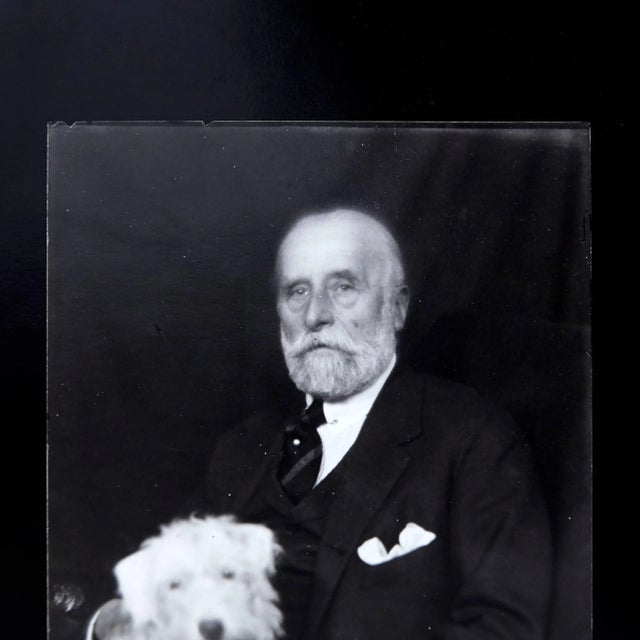 - Portrait of French fashion designer Jacques Doucet - Photographed by Man Ray circa 1926 - A posthumous print from the...