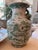 Pair of Decorative Kelly Green Porcelain Vases For Sale - Image 4 of 8